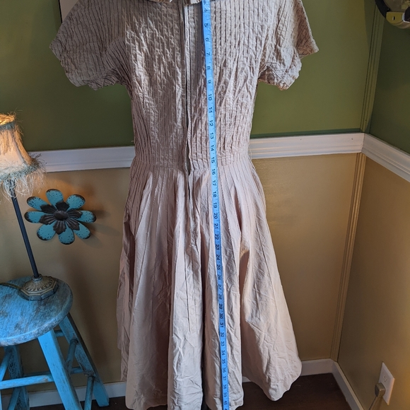 VINTAGE 50s dress - Picture 7 of 16